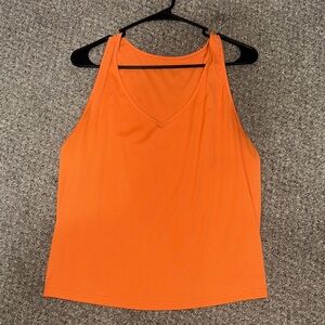 SHEIN Bright Orange Tank Top